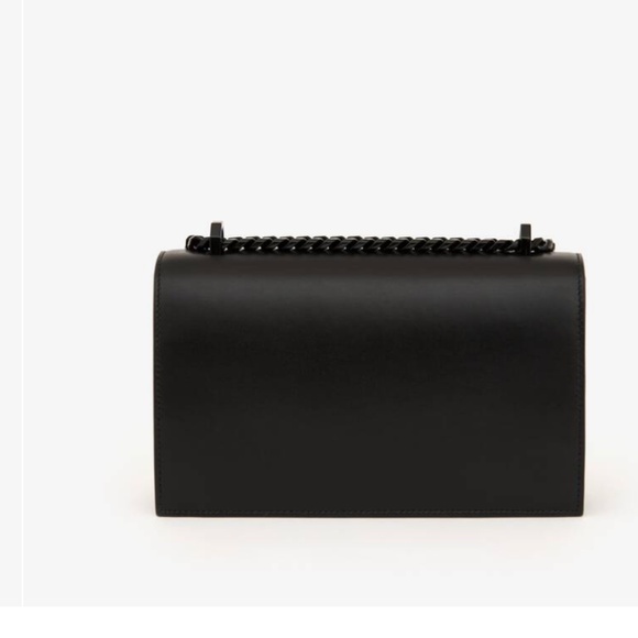 Authentic Alexander McQueen: Women's Jewelled Satchel in Black - Picture 2 of 3